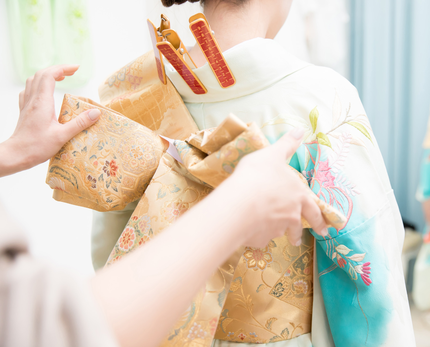 着付師おみつが店主を務める、岡山県倉敷市（美観地区）の着物お着付け処